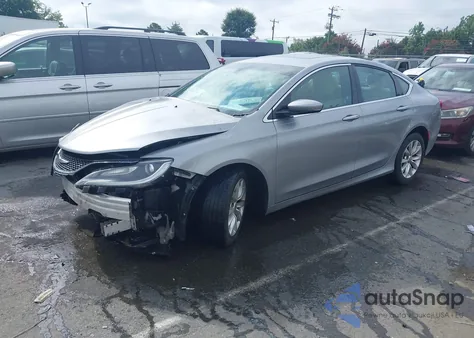 2016 Chrysler 200 C from USA, damaged, VIN 1C3CCCCG8GN124517